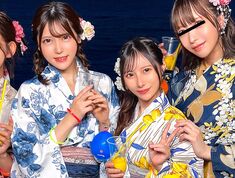 [Reducing Mosaic]VRNC-069 Pick Up Beautiful Girls In Yukata At The Summer Festival! Men Flock To Their Exhausted Bodies For Group Sex! [Ruru/Yui/Akari/Hinako] Ver. Ruru & Yui