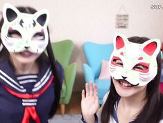 [Reducing Mosaic]GVH-833 We Were Dgged By A Crazy Fan And Turned Into Two Sisters With Ahegao Faces Who Can Be Put In Either Of Us As Much As You Want... Tomoe Hikari Wakatsuki Moa