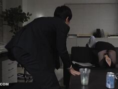[Reducing Mosaic]FNS-178 Unable To Resist The Unknowingly Provocative Big Butt Of His Beautiful Female Boss With Whom He Has A Bad Relationship He Immediately Thrusts His Rock-hard Cock Into Her